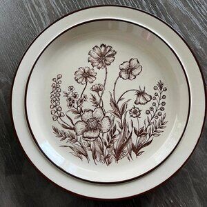 Vintage Stone Indian Summer 700 Japan Round Platter 12"